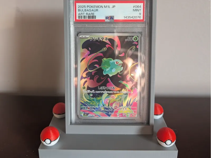 Pokeball PSA Display Stand
