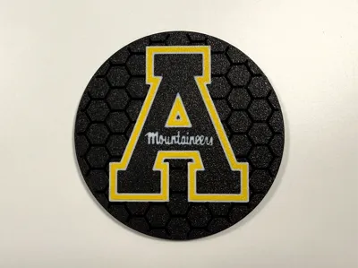 Appalachian State Hex Coaster