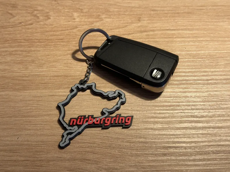 Nürburgring key chain