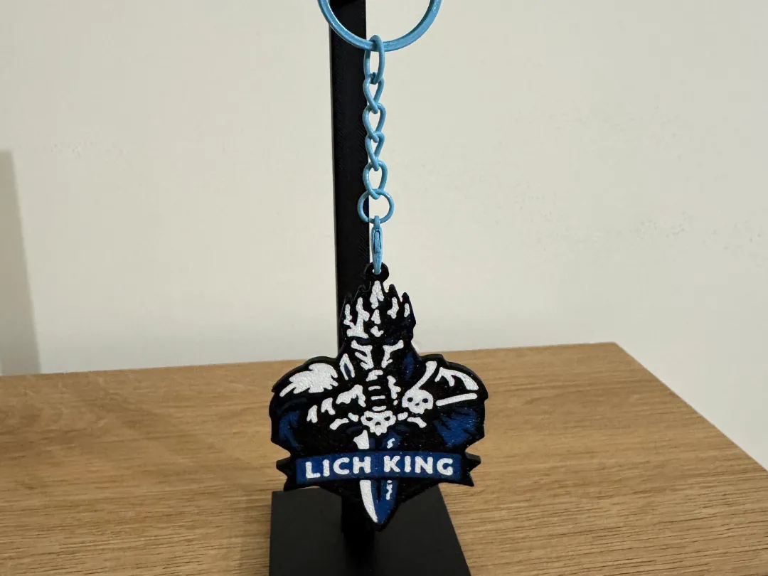 Lich King – Keychain | World of Warcraft (Fan Art) - Free 3D Print ...