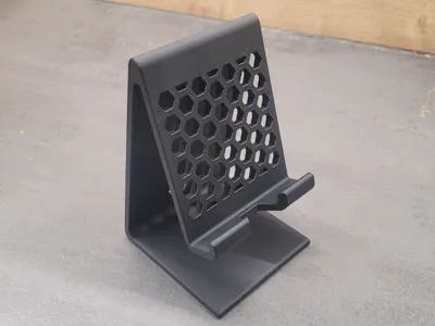 Phone stand - charging cable compatible