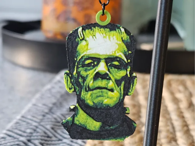 Frankenstein earrings