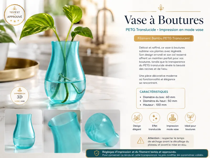 Vase à Bouture 