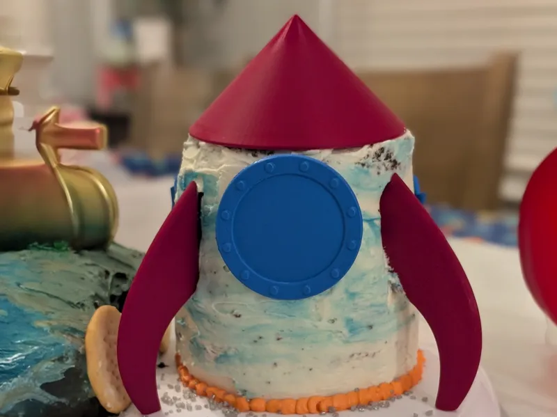 Rocket Cake Accessory Kit