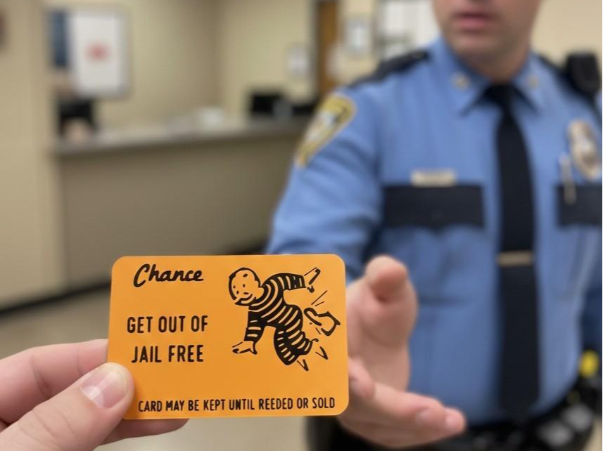 Get out of jail free credit card