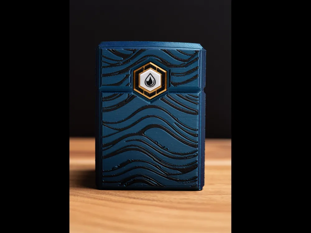 MTG 岛屿牌盒 来自 The Layer Forge MakerWorld：免费下载 3D 模型