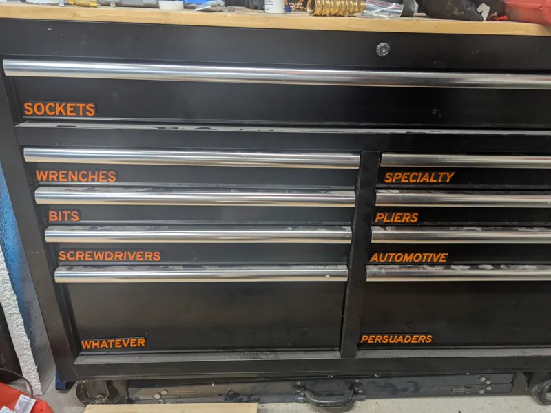 Customizable Two Colour Labels