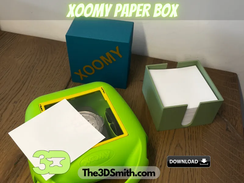 Xoomy Paper Box – Projector Sheet Organizer
