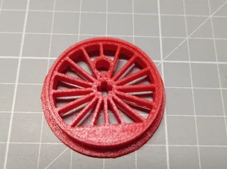 XL Train Wheel flanged 36.8mm