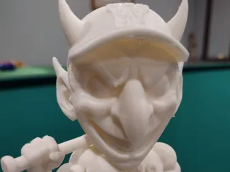 Westlake High School Demons Baseball Mascot