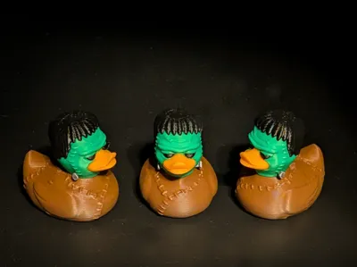 Franken Duck (Tiny Custom Supports for Neck Bolts)