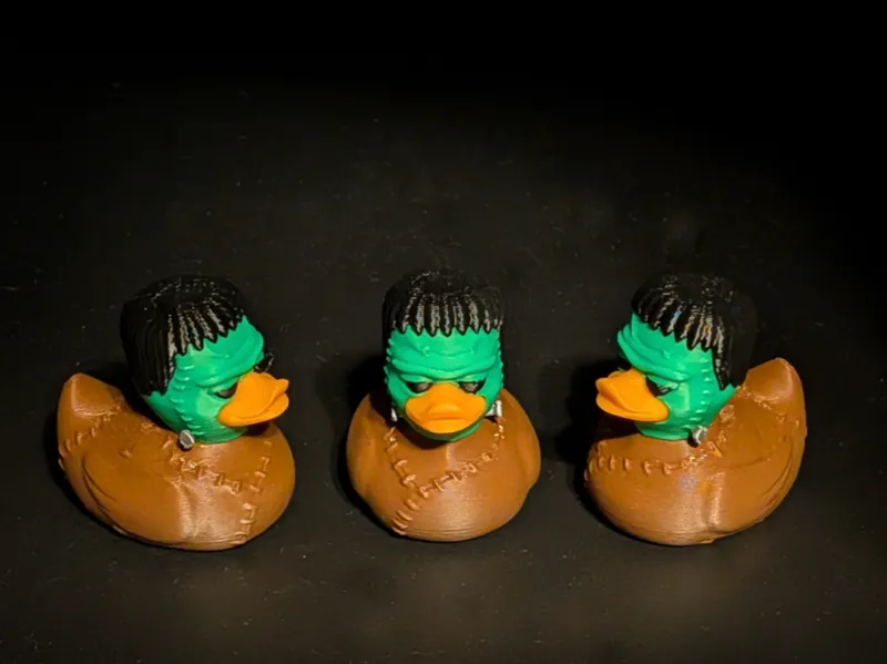 Franken Duck (Tiny Custom Supports for Neck Bolts)