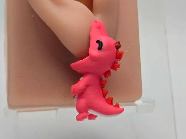 Heart Dragon Chomper Earrings