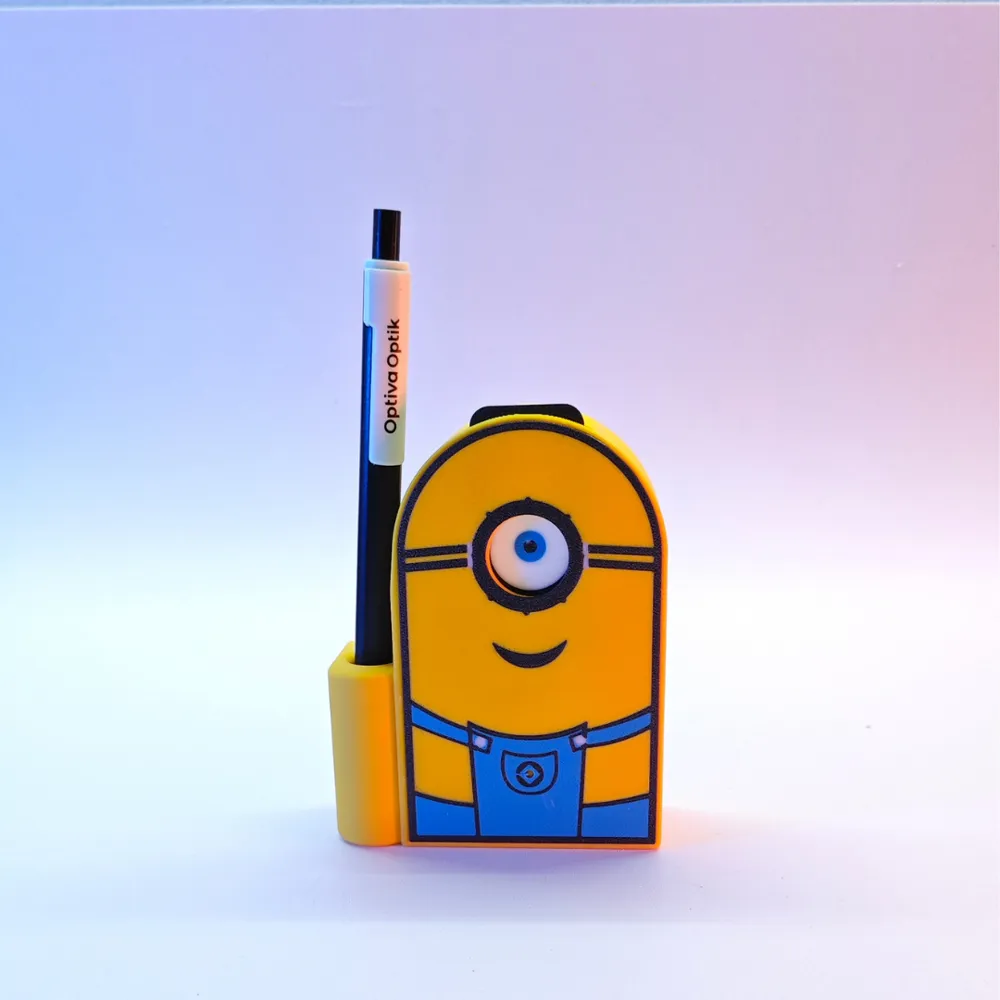 Minions Penholder Pop Up by 3D Paint Lab MakerWorld