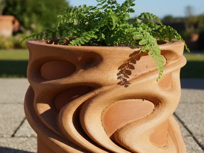 Abstract Planter