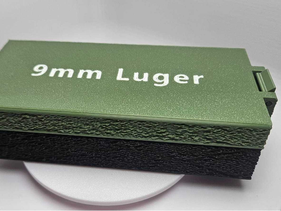 9mm Luger Ammo Box
