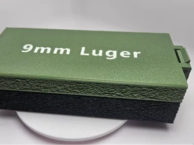 9mm Luger Ammo Box