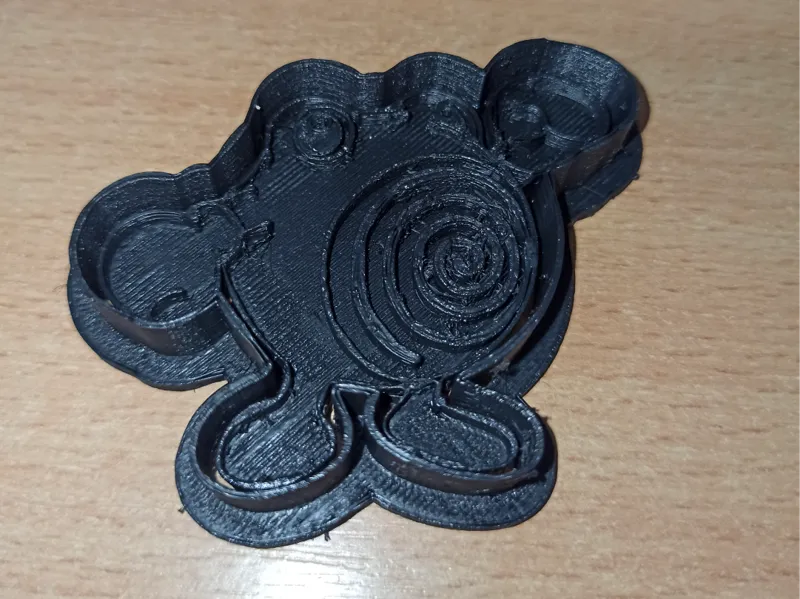 Poliwhirl - Pokemon cookie cutter