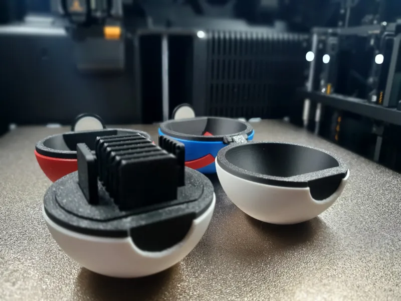 Opening Pokeball Switch Cartridge Insert