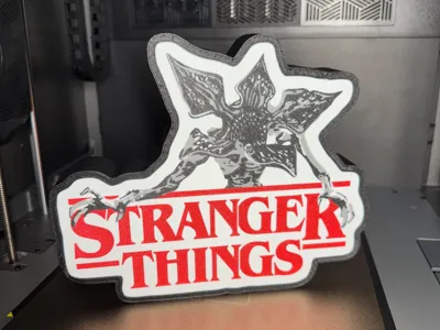 Stranger Things Demogorgon Lightbox