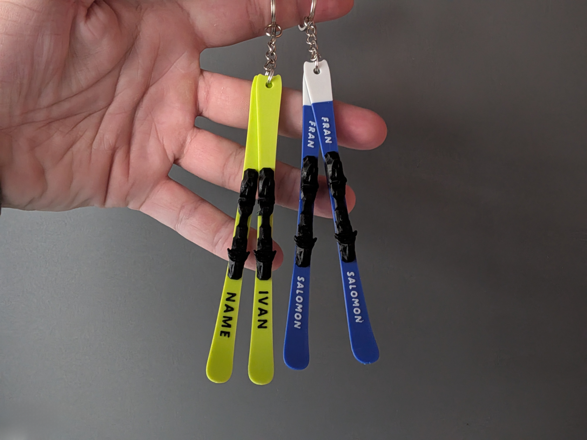 Ski Keychains | Customizable