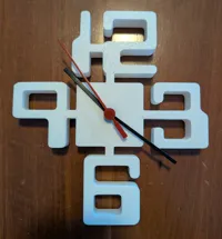 Horloge murale simple — photo 2