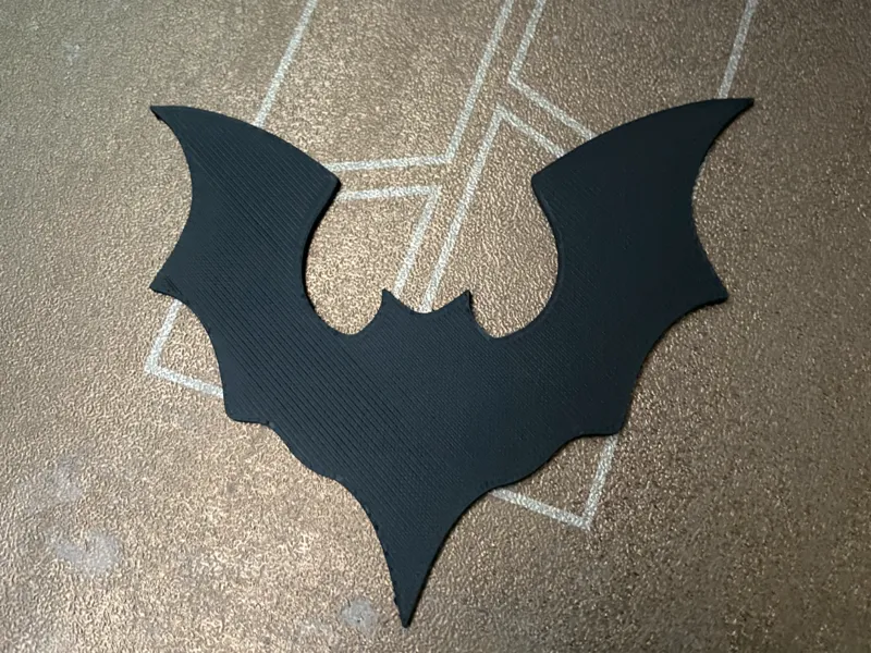 万圣节蝙蝠剪影装饰/Halloween bat silhouette decoration
