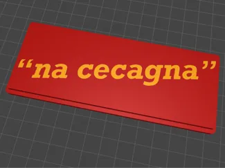 Portachiavi ''na cecagna''