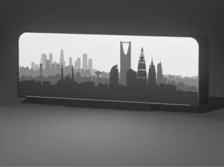 Riyadh City Lightbox :)