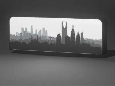 Riyadh City Lightbox :)