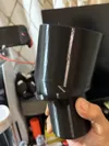Cup Holder 2, glossy finish, fast print 0.2mm layer, 2 walls, 15% infill