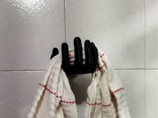 Hand Towel or Toilet Paper hanger