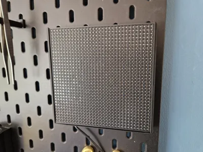 LED pixelbord Action Skadis holder