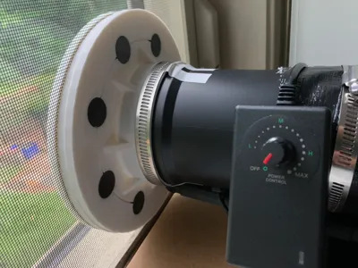 Magnetic Vent for Screen Pass Through