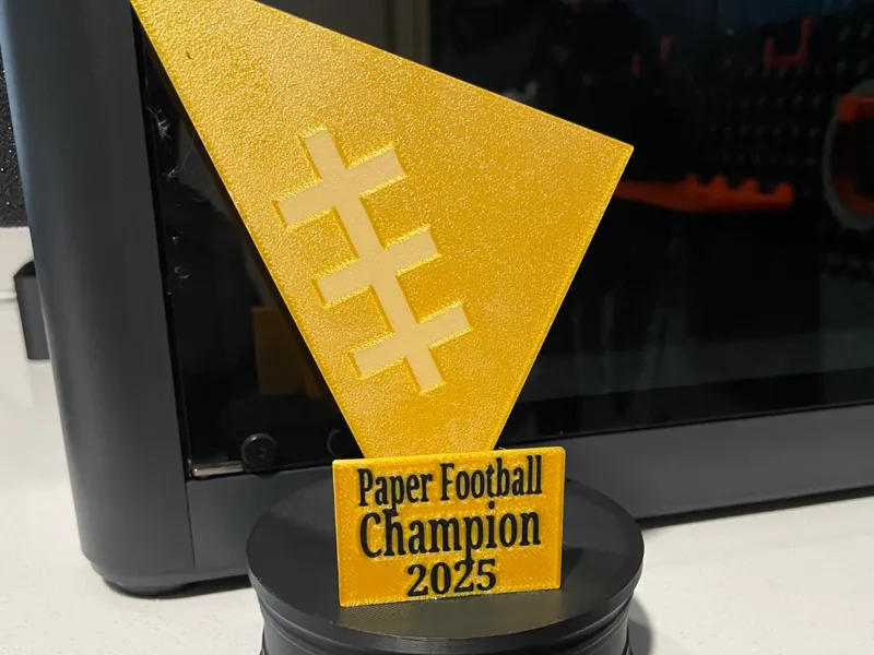 Paper Football Trophy 2025