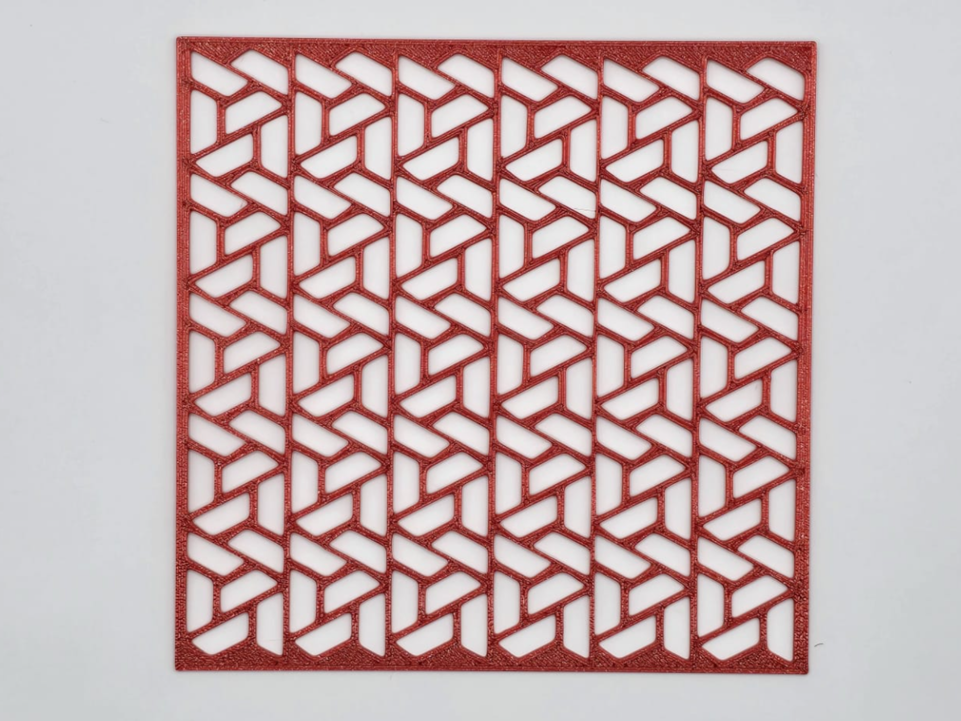 Geometric Lattice Craft Stencil