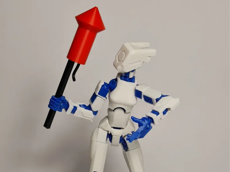 Fireworks Rocket for Dummy 13 - New Year