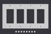 Quadruple NEMA Rectangle