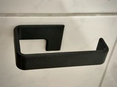 Modern toilet paper holder