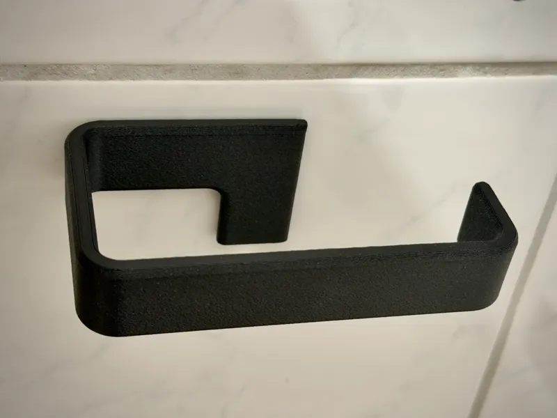 Modern toilet paper holder