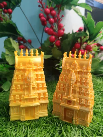 Soporte: Divine Gopuram Pooja Kumkum Holder — vista de referencia 3