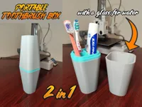 Boîte à brosse à dents portable — photo 1