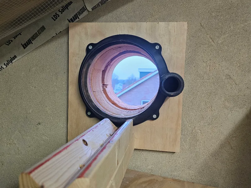 180mm core drill guide with dust extraction