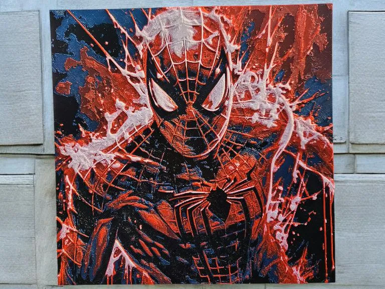 Spiderman hueforge