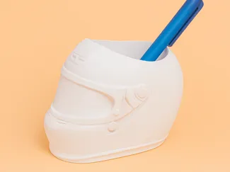Helmet Pen Holder