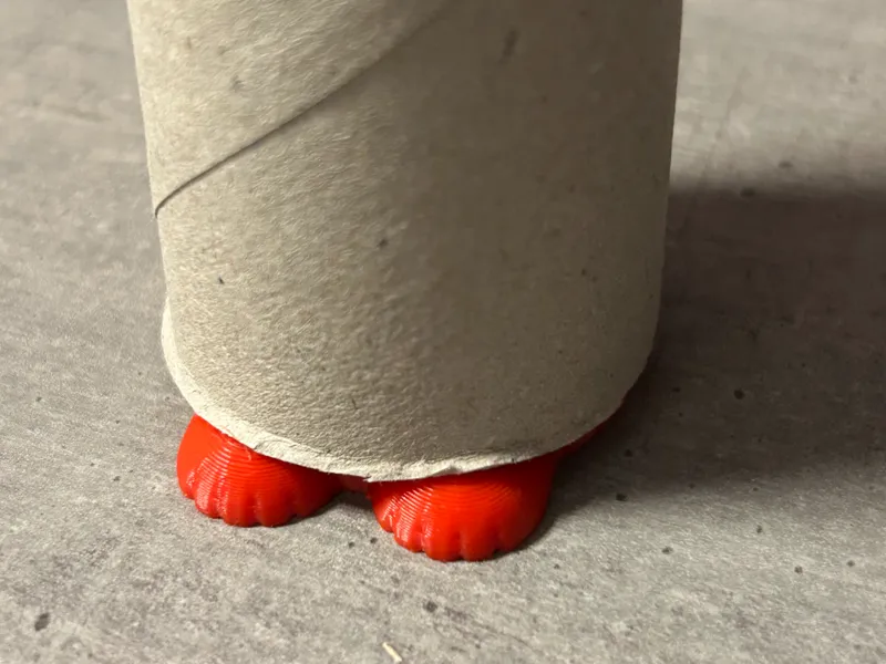 Bastelfuss Papierrolle - 45mm