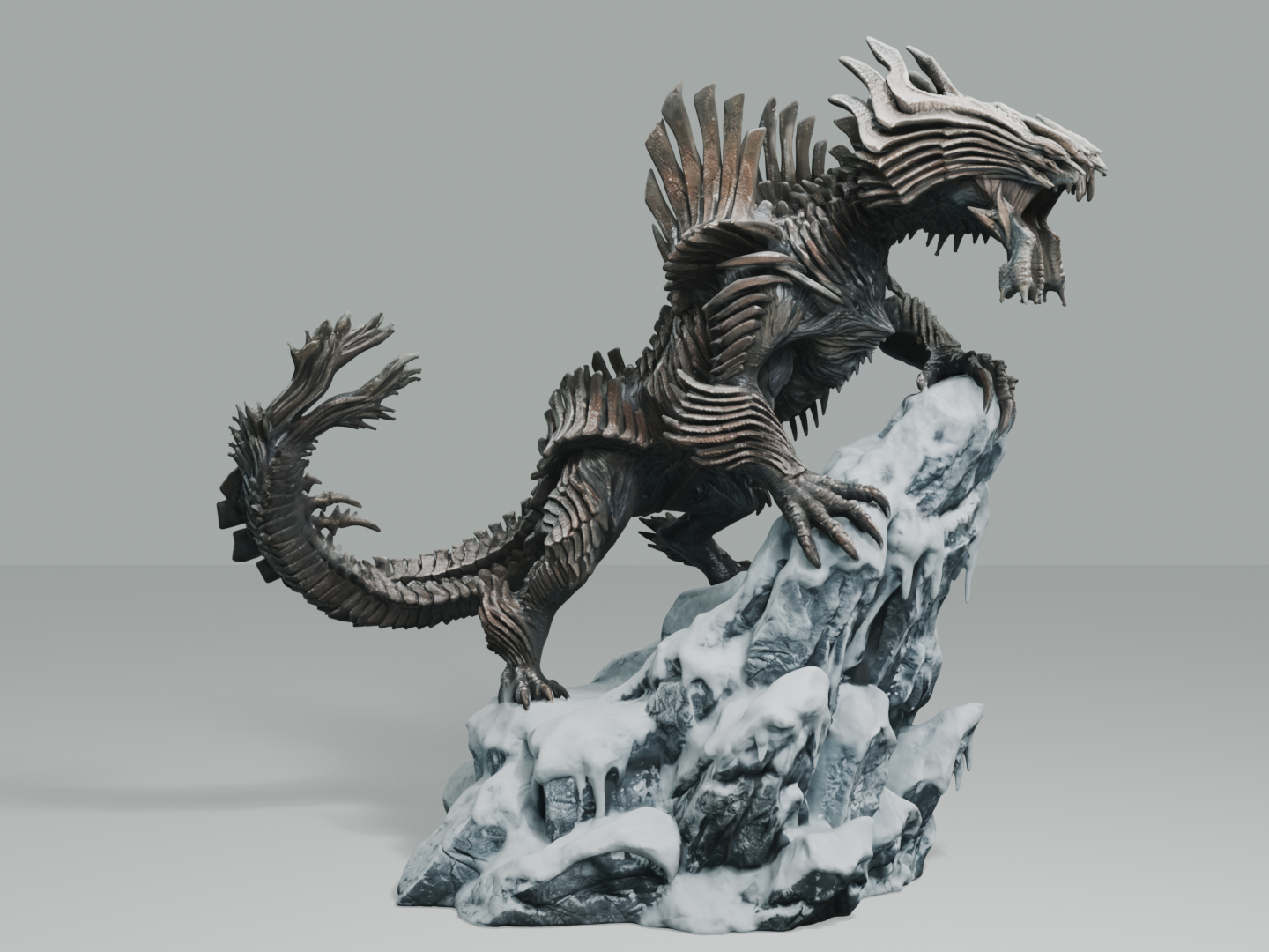Jin Dahaad - Monster Hunter Diorama #074 - 1