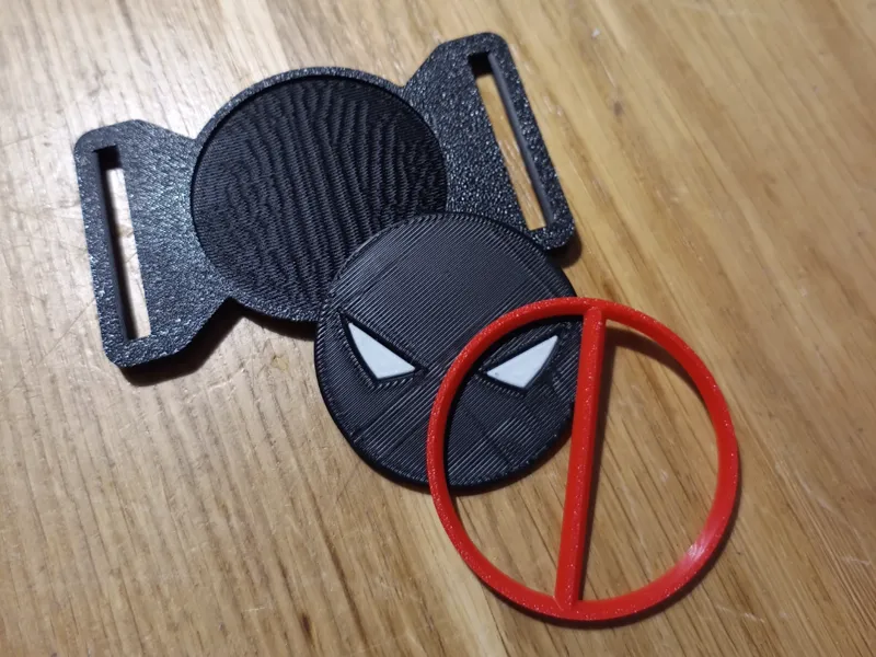 Deadpool logo cintura
