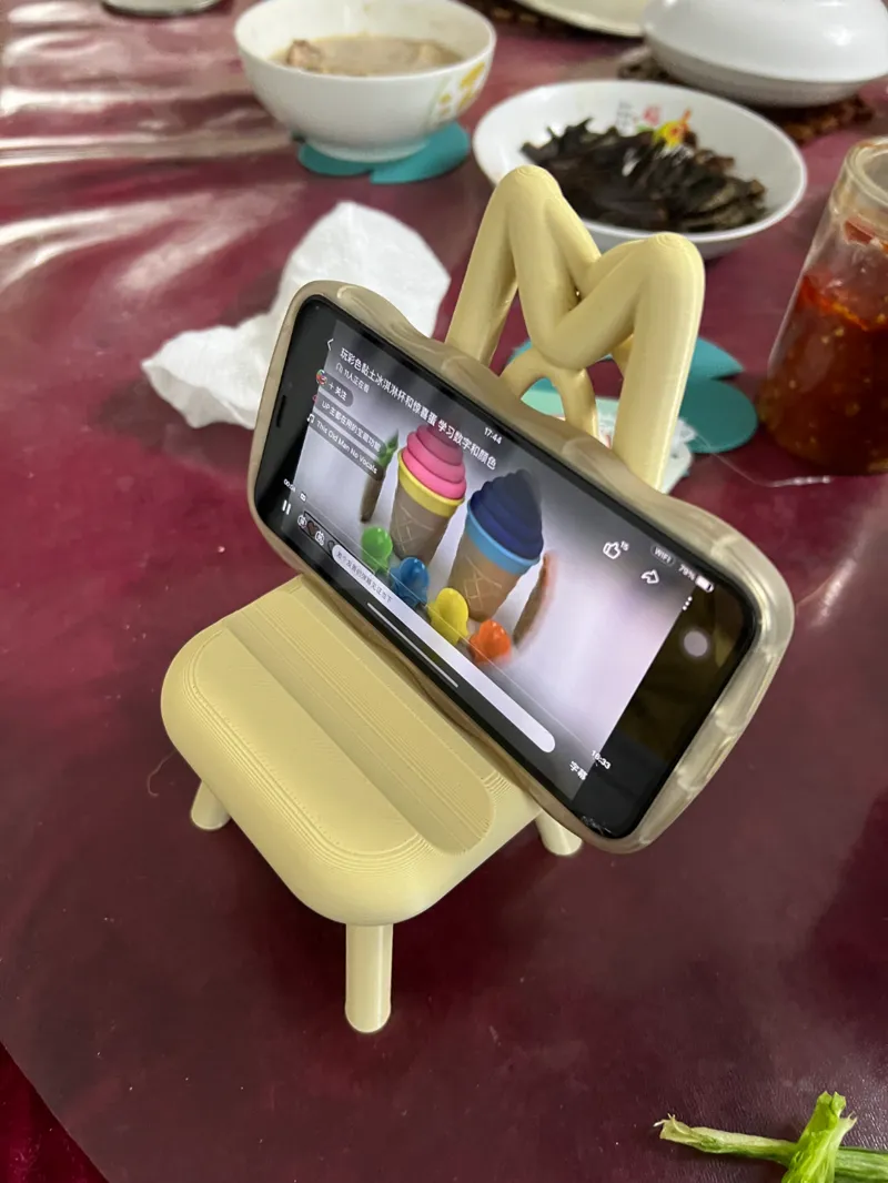 mini bench Phone holder