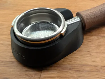 Normcore bottomless + Slim portafilter 58mm tamper